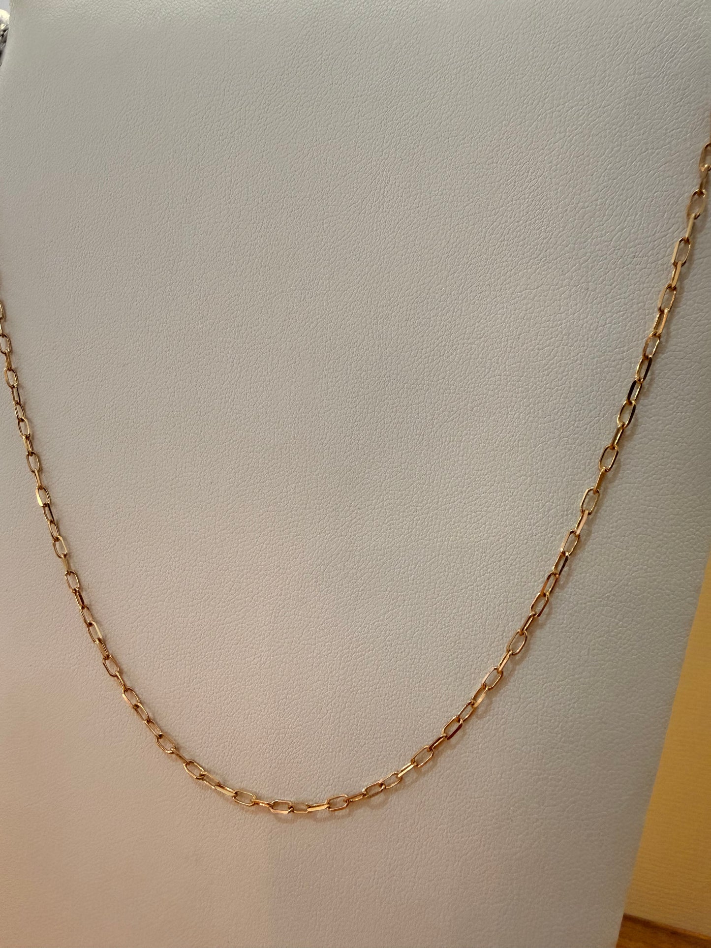 Cadena Oro Limada 10k